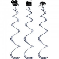 Set de 3 guirlandes cinema...