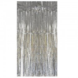 Rideau a lamelles argent...