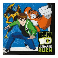 20 serviettes ben 10