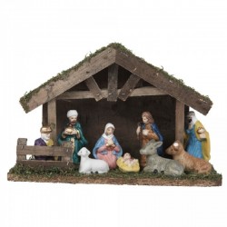 Crèche de Noël et 7...