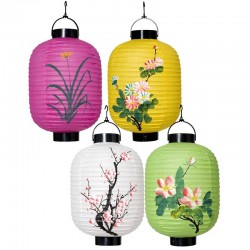 Lanterne Asiatique avec led...