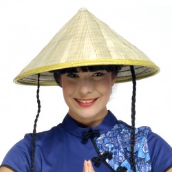 Chapeau asiatique adulte en...
