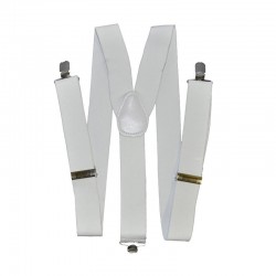 Bretelles elastique blanches