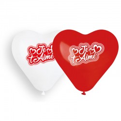Sachet de 6 ballons coeur...