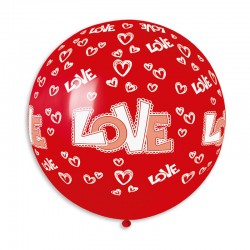 Sachet de 1 ballon rouge...