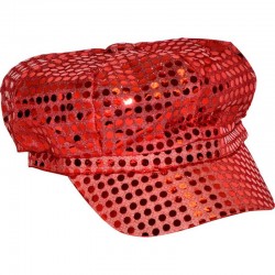 Casquette à sequins adulte...