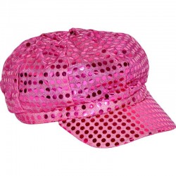 Casquette à sequins adulte...