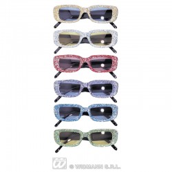 Lunettes paillettes coloris...