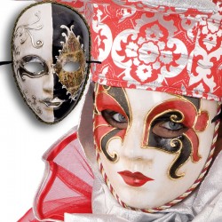 Masque venitienne en papier...