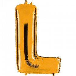 Ballon mylar métallisé or...