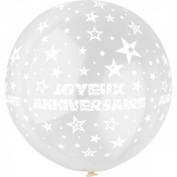 Ballon géant rond "joyeux...