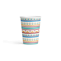 8 Gobelets Tepee & Tomahawk...