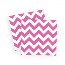 20 Serviettes Roses...