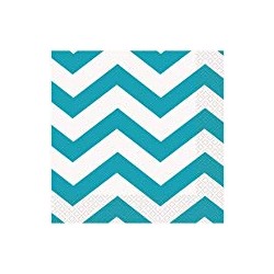 20 Serviettes Bleu...