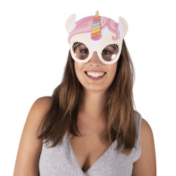 Lunettes plastique - licorne