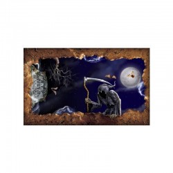 Decor de plafond tombe...