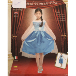 Costume princesse bleu m et l en vente et location ( m : 4-6 ans  , l:7-9 ans)