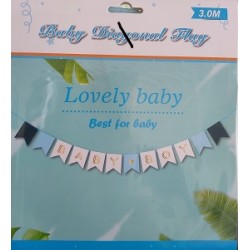 Guirlande rose baby boy