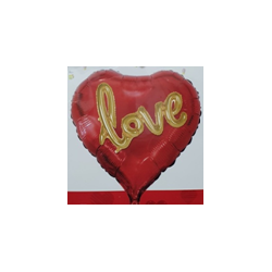 Foil ballon xl coeur rouge...
