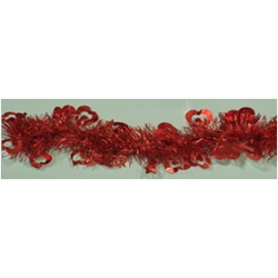 Guirlande coeur rouge