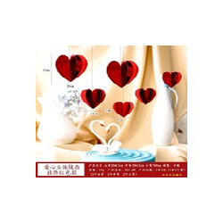 Kit décoration coeur rouge...