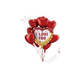 Foil ballon i love you lot