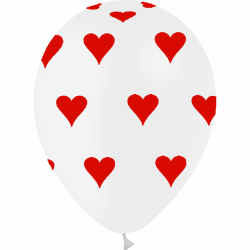 10 Ballons Latex 30 m Coeur...
