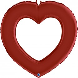 Linky Heart 41″ Satin...