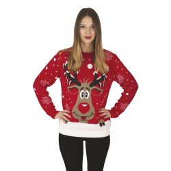 Pull de Noël adulte -...