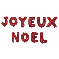 Ballons alu JOYEUX NOEL -...