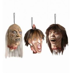 TÊTE DÉCAPITÉE PENDUE...