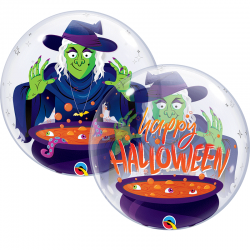Ballon Bubble sorcière...