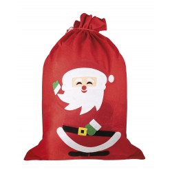 Sac hotte du Père Noël -...