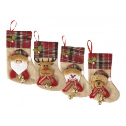 Mini chaussette de Noël à...