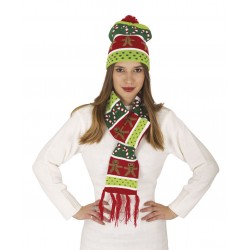 Bonnet et écharpe de Noël
