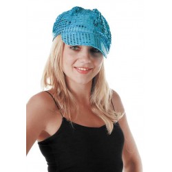 Casquette à sequins adulte...