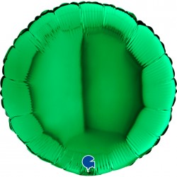 Ballon aluminium VERT Rond...