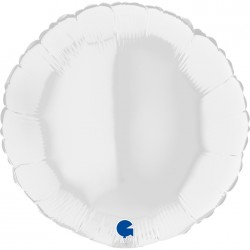 Ballon aluminium BLANC Rond...