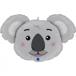 Ballon Aluminium Koala Head...