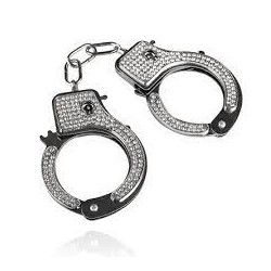 Menottes métal avec cléf...