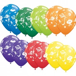 25 Ballons Alien & Space...