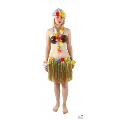 Jupe hawaïenne - adulte -...