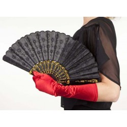 ÉVENTAIL GRANADA NOIR...
