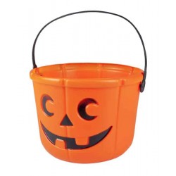 SEAU CITROUILLE PLASTIQUE...