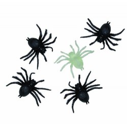 Araignée 6 cm - lot de 5