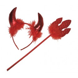 serre-tête cornes et...