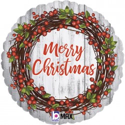 Ballon 18″ Rustic Christmas