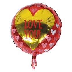 BALLON COEUR LOVE YOU...