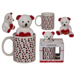 MUG ET OURS EN PELUCHE...