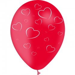 6 Ballons Latex HG112...